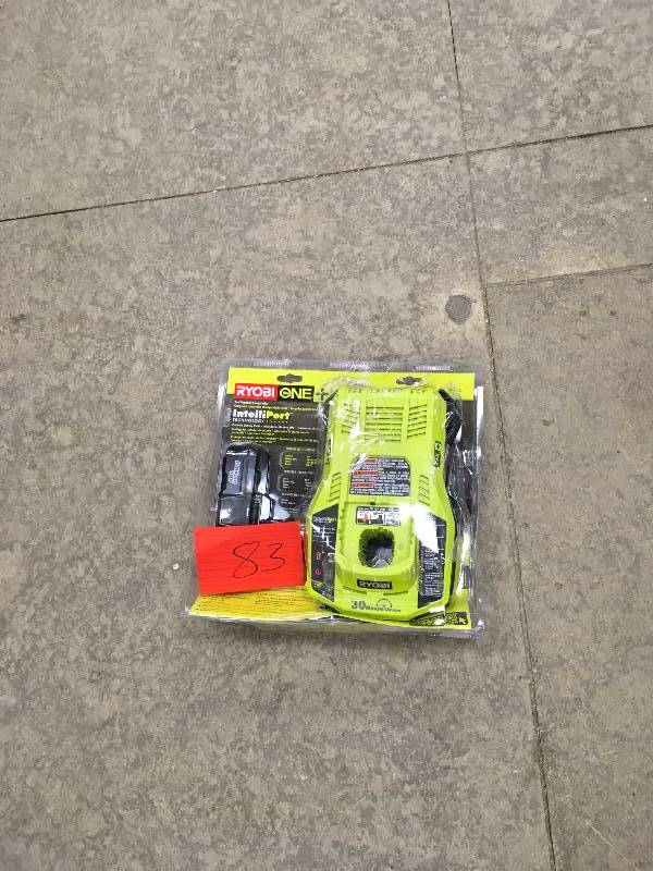 Ryobi One IntelliPort 30 Minute Charger