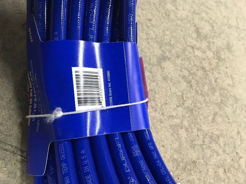 Graco 247340 0.25 in x 50 ft Duraflex Airless Sprayer Hose
