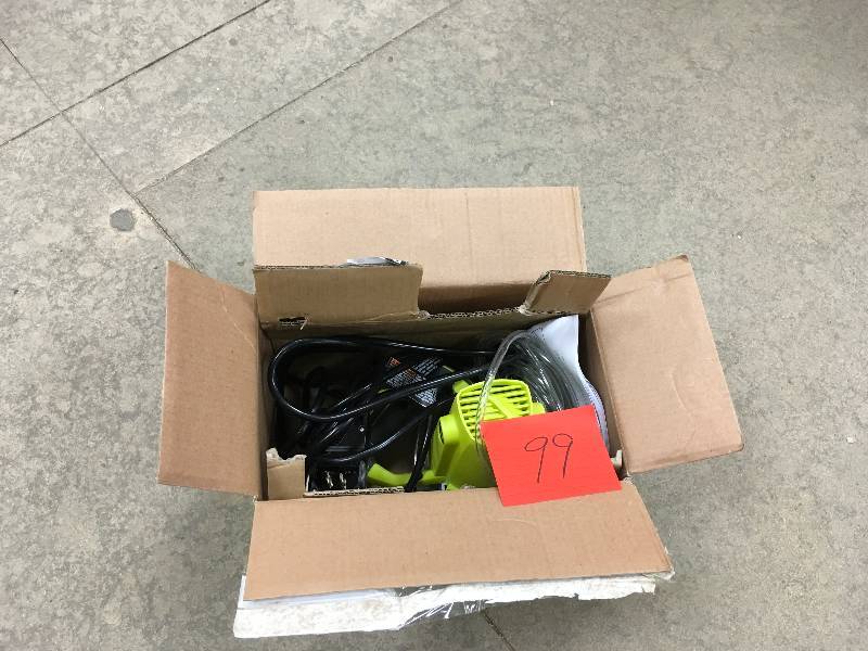 Ryobi 4 Hand Held Tile Saw In working conditions