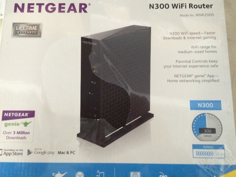 Netgear N300WiFi Router