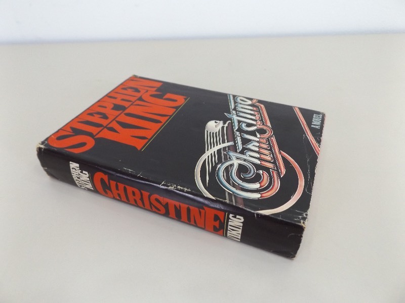 lot 45 image: 1983 First Edition Steven Kings Christine Novel with Dust Cover