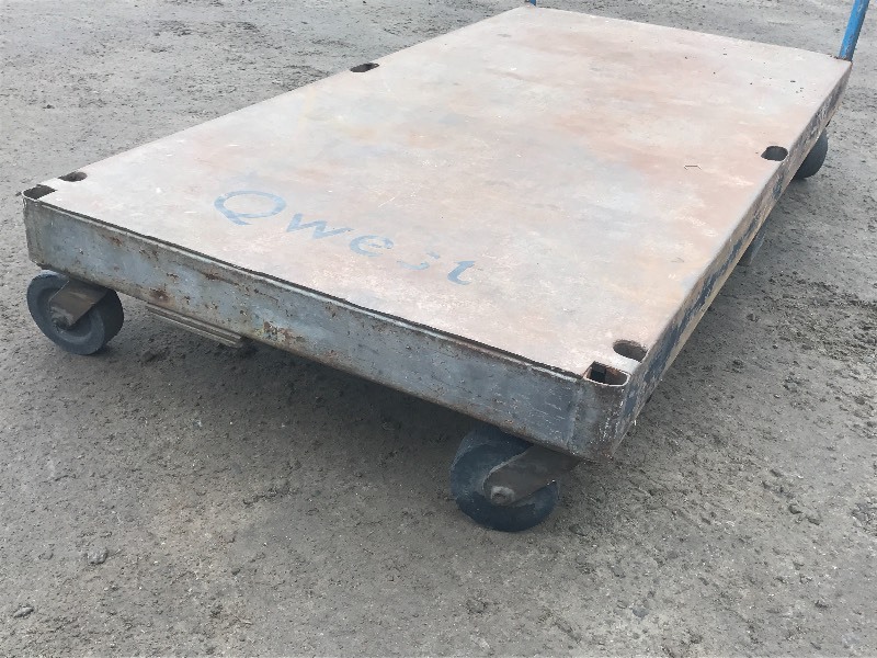 lot 6 image: Heavy Duty 3x6 Steel Warehouse Ca...