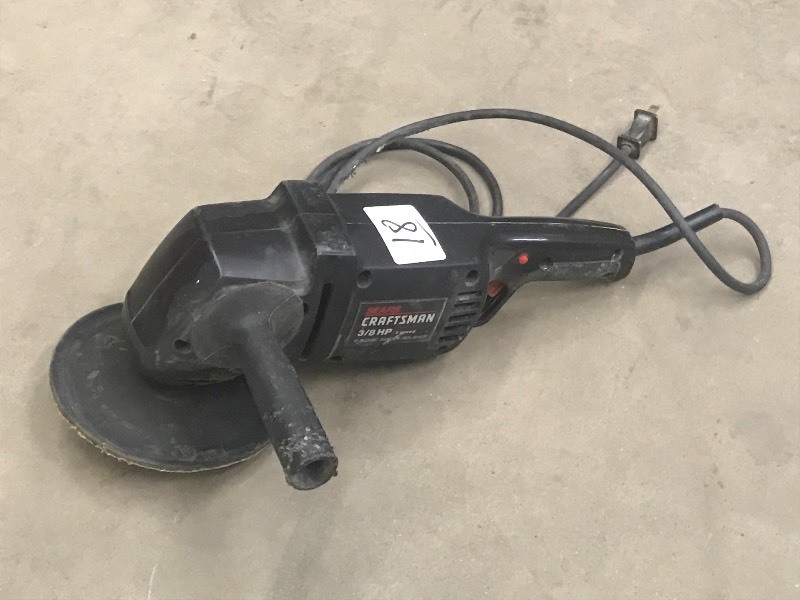 lot 18 image: Craftsman 6 Two-Speed Polisher  S...