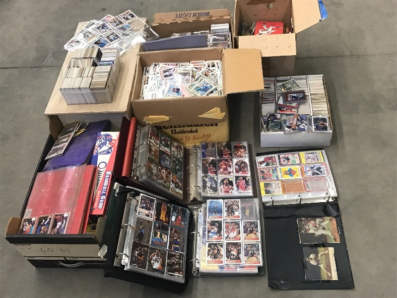 lot 49 image: Huge Lot Of Assorted Baseball  Bas...