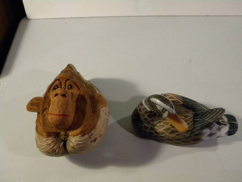 Coconut Monkey Face & Duck
