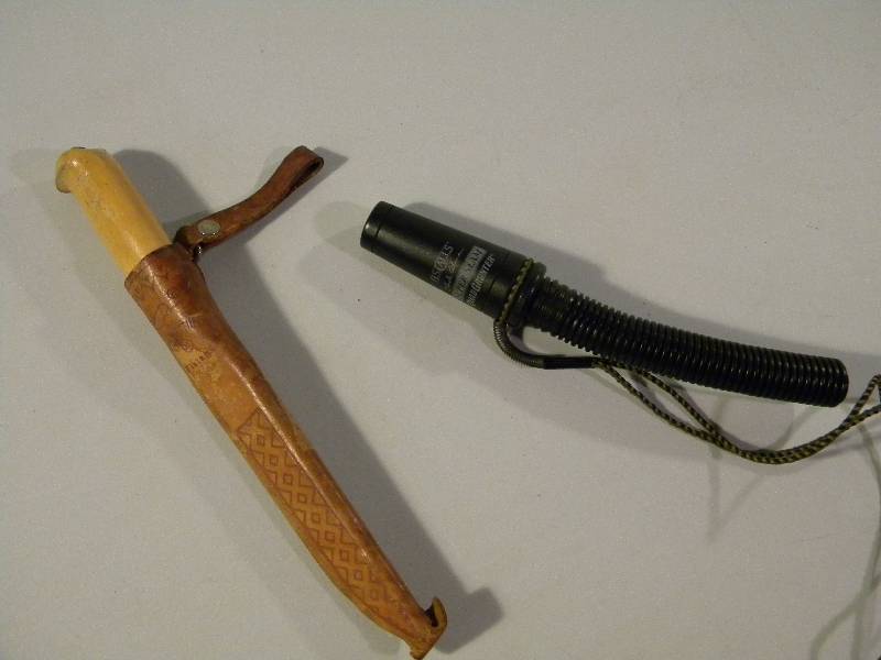 Filet Knife & Duck Call