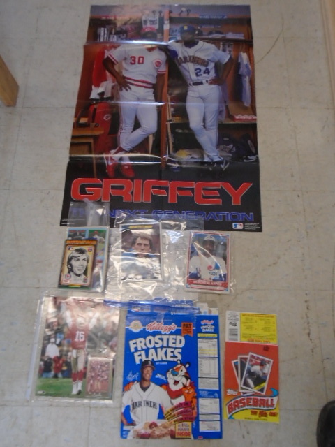 Assorted Baseball, Football, Basketball Cards and more