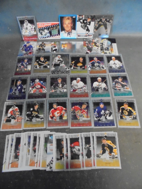 50 NHL Star Player Cards with Gretzky and Lemieux