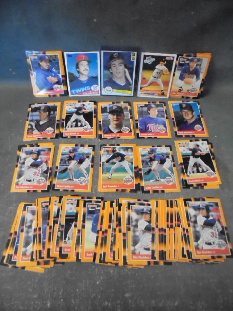 Minnesota Twins Baseball Cards with Kent Hrbek Rookie Card