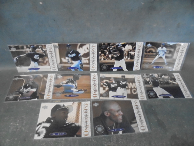 Michael  Jordan Rookie Baseball Card Set