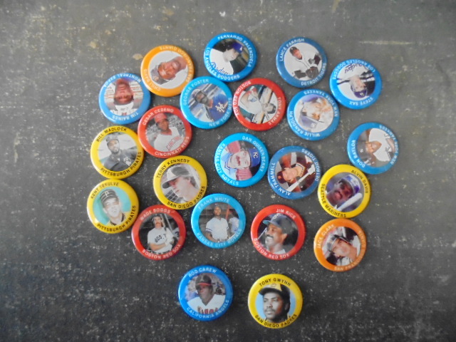 Vintage MLB Player Pins with Rod Carew and Tony Gwynn