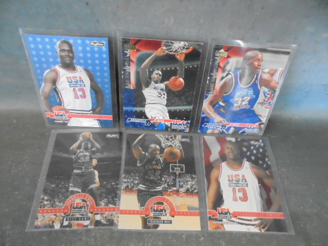 Shaquille ONeal Team USA Basketball Rookie Cards
