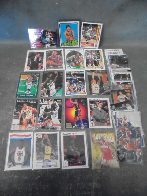 Star Basketball Cards with Pat Riley, LeBron, Jordan and More