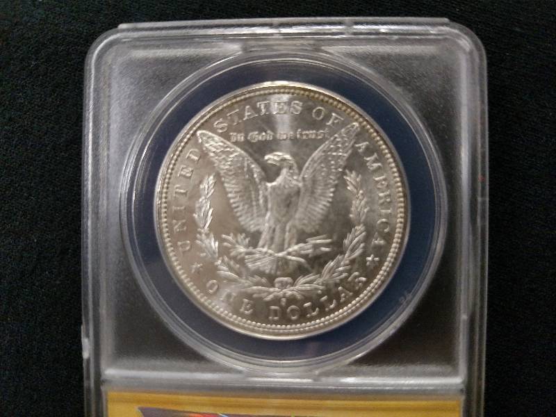 1881 S Morgan Silver Dollar, Graded...