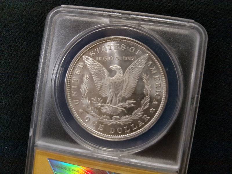 1882 Morgan Silver Dollar, Graded M...