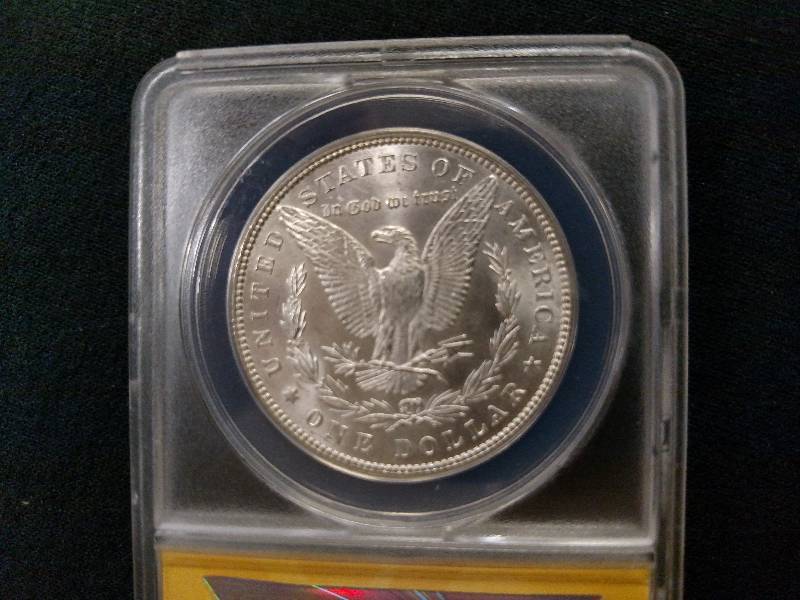 1882 Morgan Silver Dollar, Graded M...