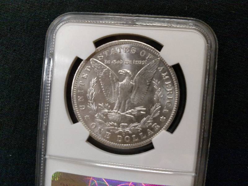 1884 O Morgan Silver Dollar, Graded...