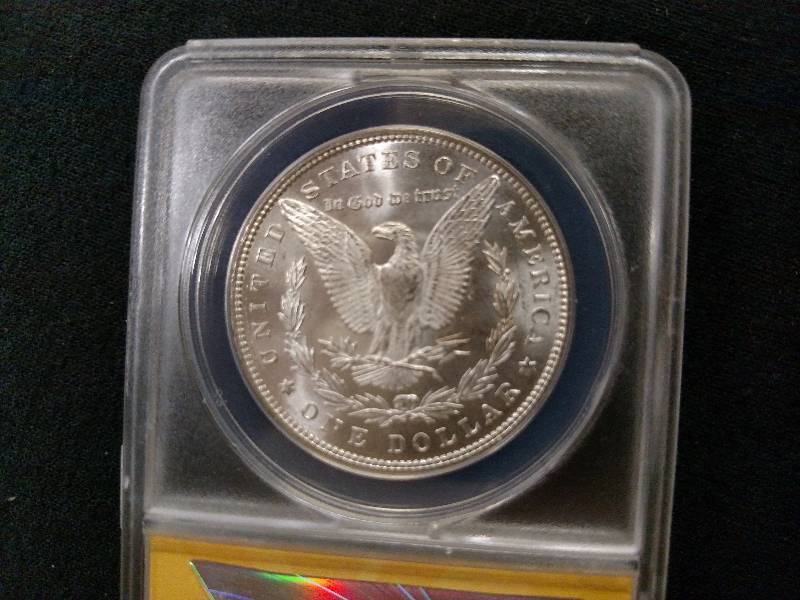1885 Morgan Silver Dollar, Graded M...
