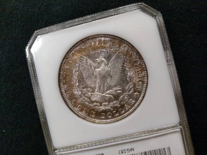 1887 Morgan Silver Dollar, Graded M...
