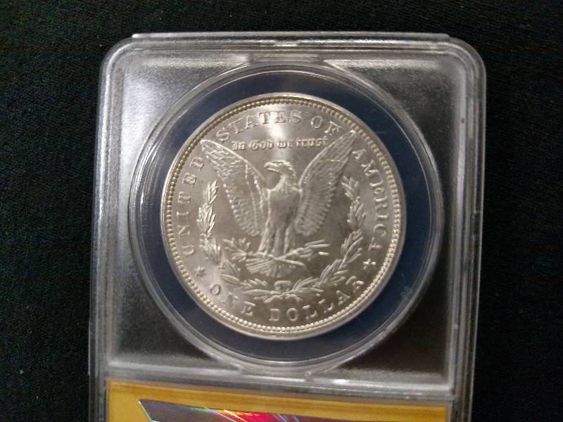 1887 Morgan Silver Dollar, Graded M...