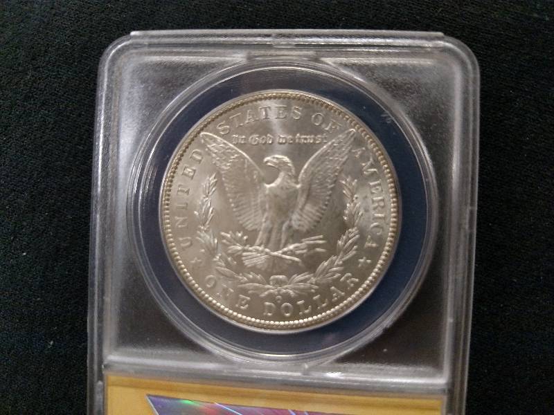 1902 O Morgan Silver Dollar, Graded...