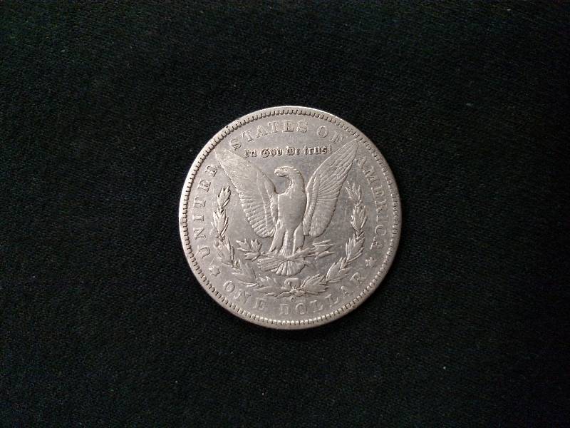 1887 O Morgan Silver Dollar...
