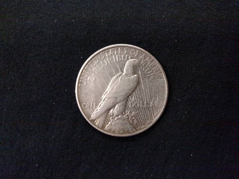 1926 D Peace Silver Dollar...