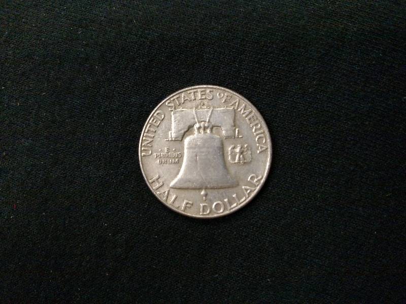 1963 D Franklin Silver Half Dollar...