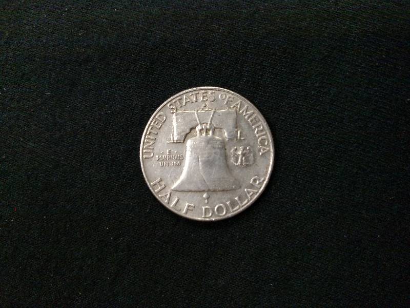 1963 D Franklin Silver Half Dollar...