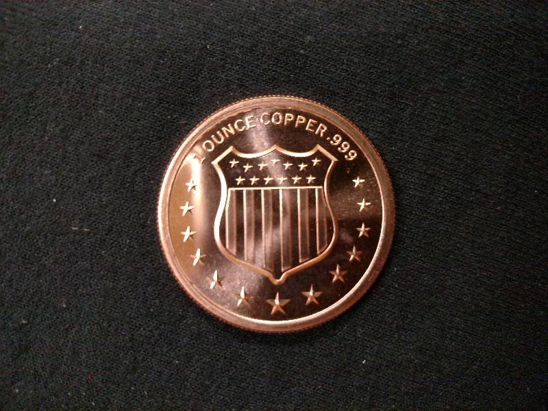 Bald Eagle One Ounce .999 Fine Copp...
