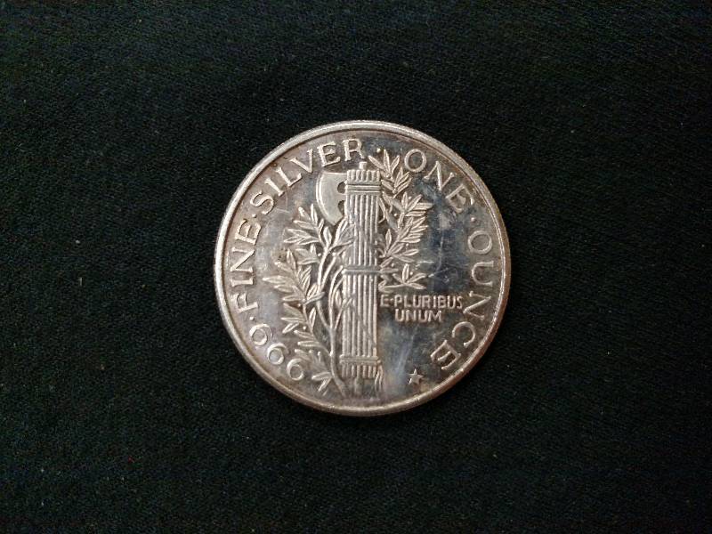 Liberty One Ounce .999 Fine Silver ...