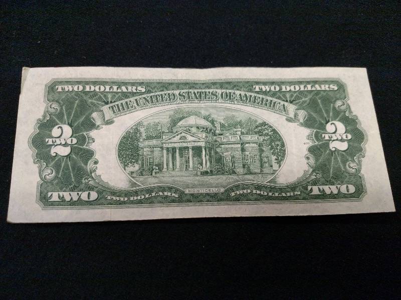 1953 Two Dollar Red Seal Note...