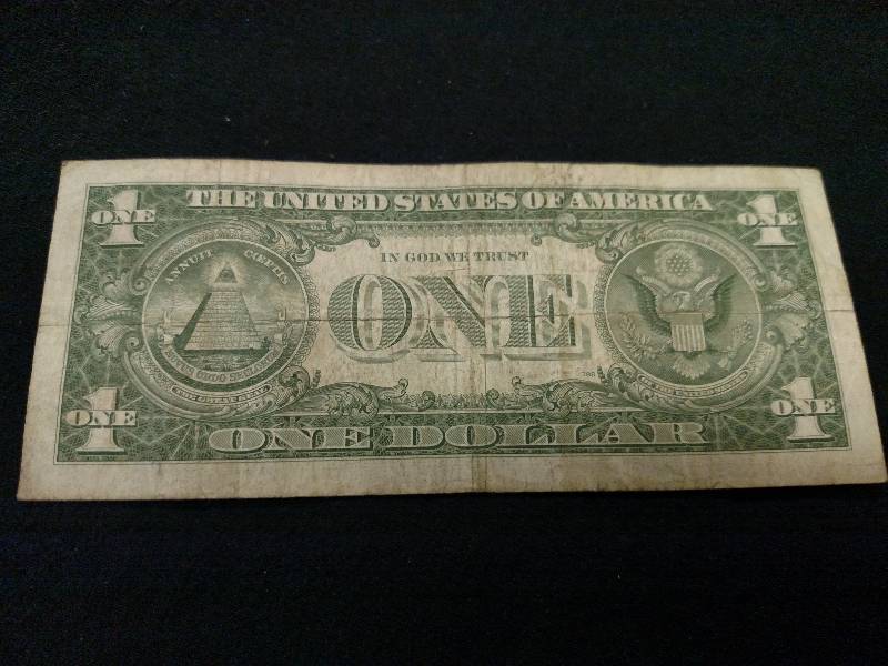 1957 A One Dollar Silver Certificat...