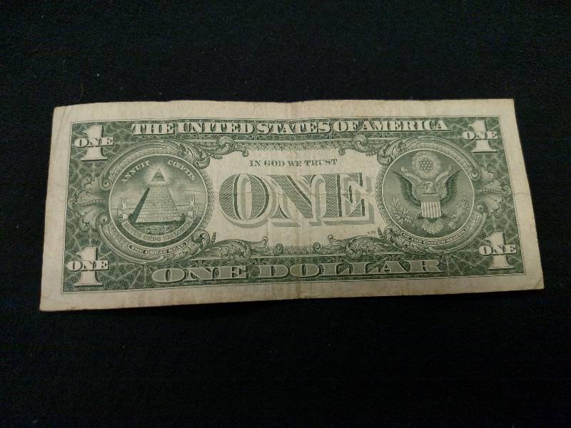 1957 B One Dollar Silver Certificat...