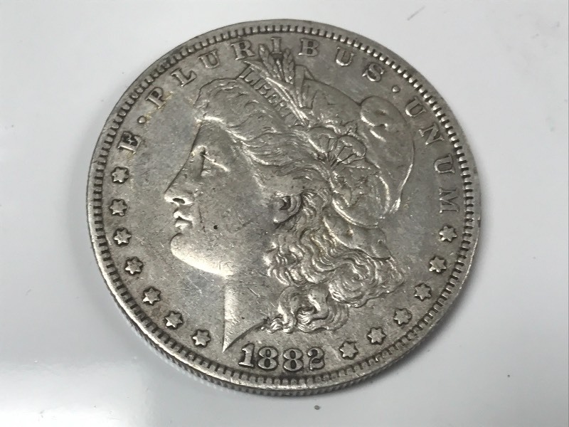 1882-O Morgan Silver Dollar ...