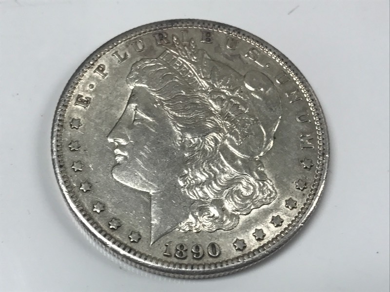 1890-S Morgan Silver Dollar ...
