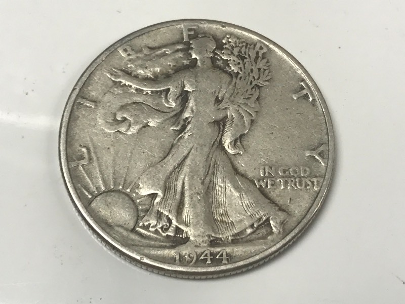 1944 Walking Liberty Silver Half Do...