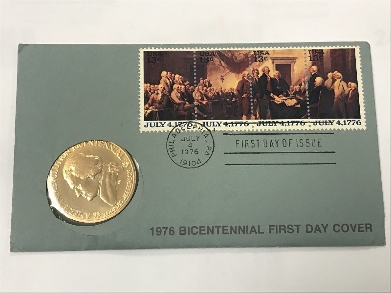1976 First Day Cover--First Day Of ...