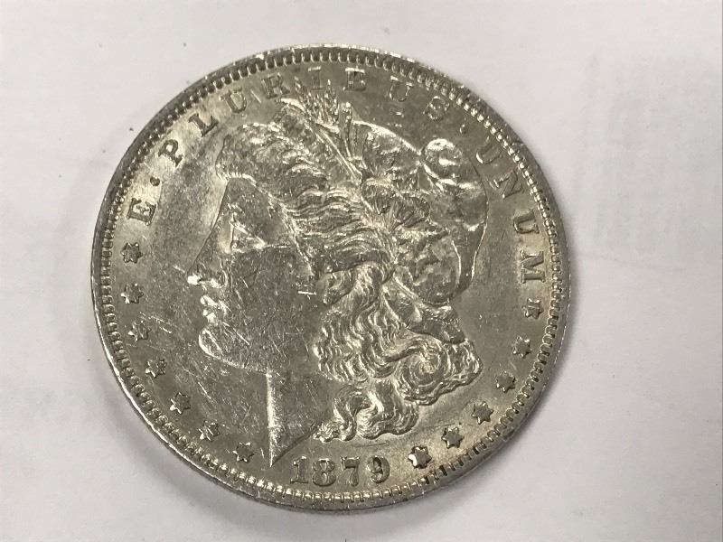 1879-O Morgan Silver Dollar ...