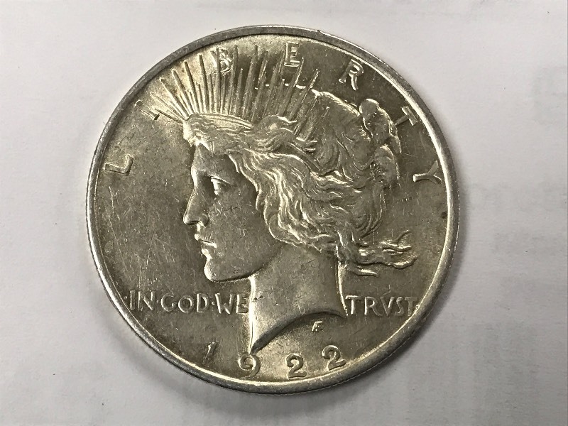 1922 Peace Silver Dollar ...