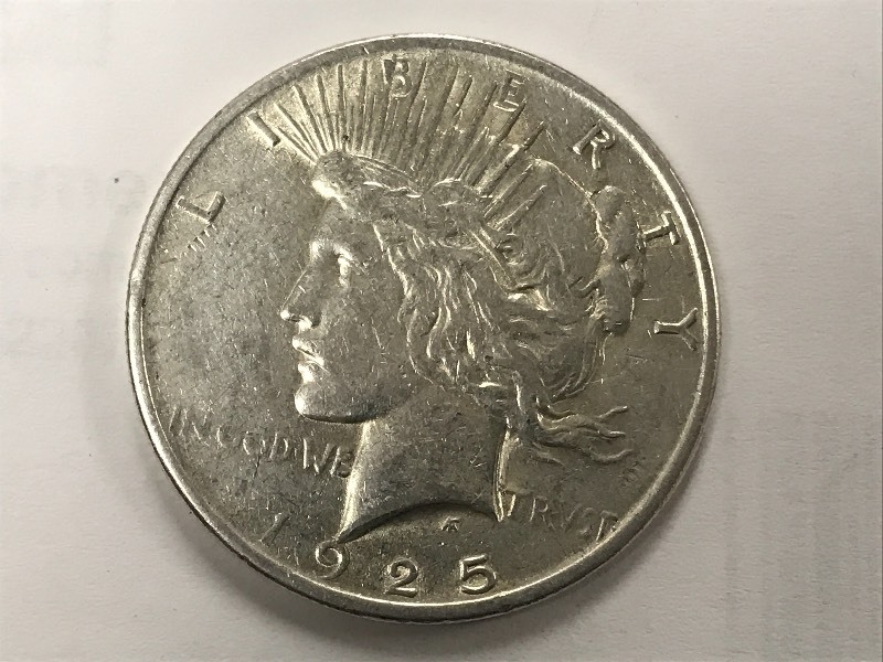 1925 Peace Silver Dollar ...
