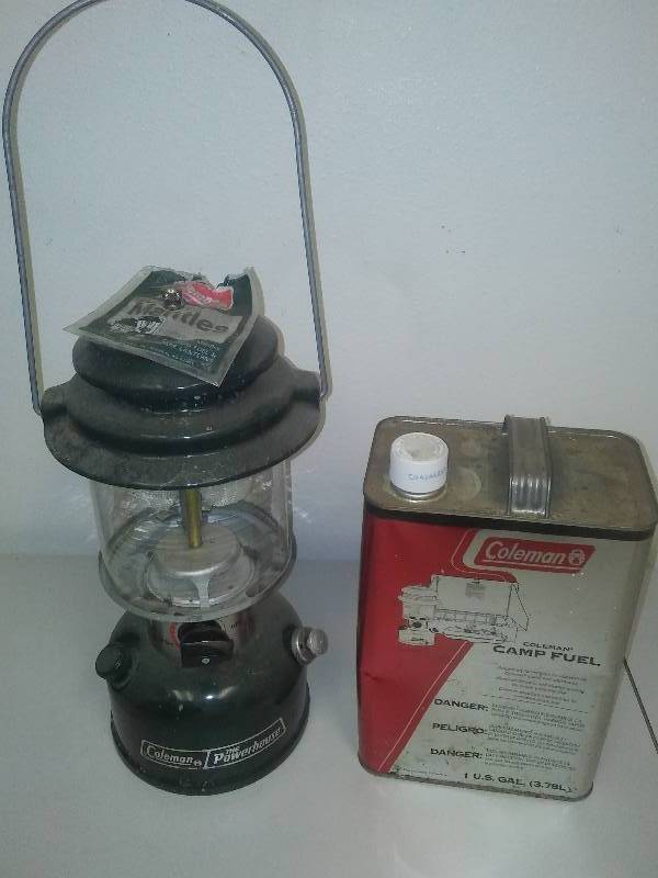 lot 48 image: Coleman the Power house lantern and fuel