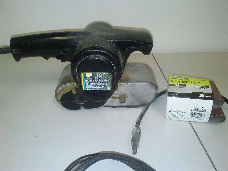 lot 61 image: 3 in. x 18 in. Belt Sander