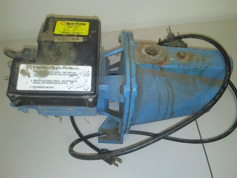 lot 76 image: Simer Pump  HP electric model 2801