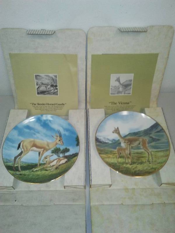 lot 81 image: 2 Endangered Species Plates