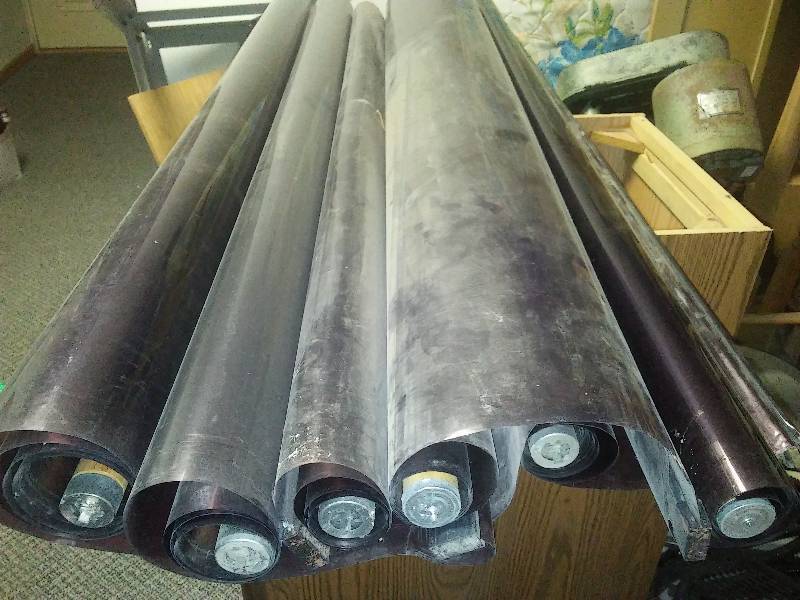 lot 86 image: 5 Rollup Tint Film