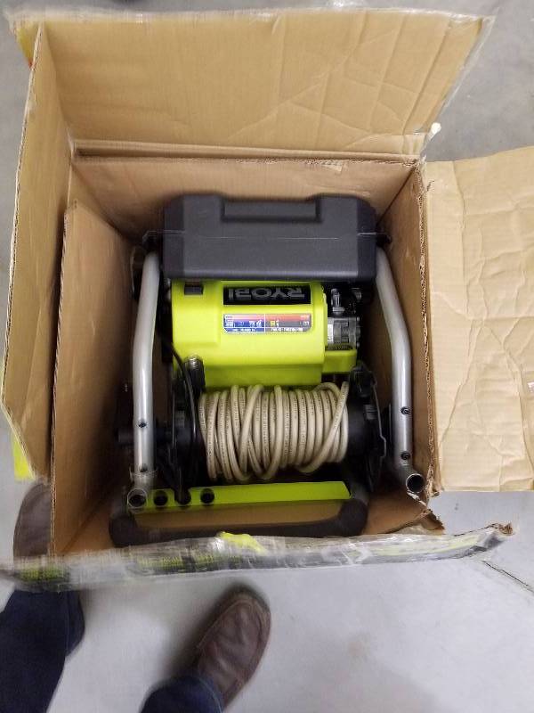 lot 76 image: Ryobi 2,000-PSI 1.2-GPM Electric Pressure Washer