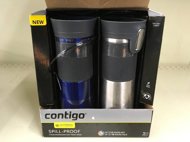 lot 291 image: CONTIGO THERMAL MUGS
