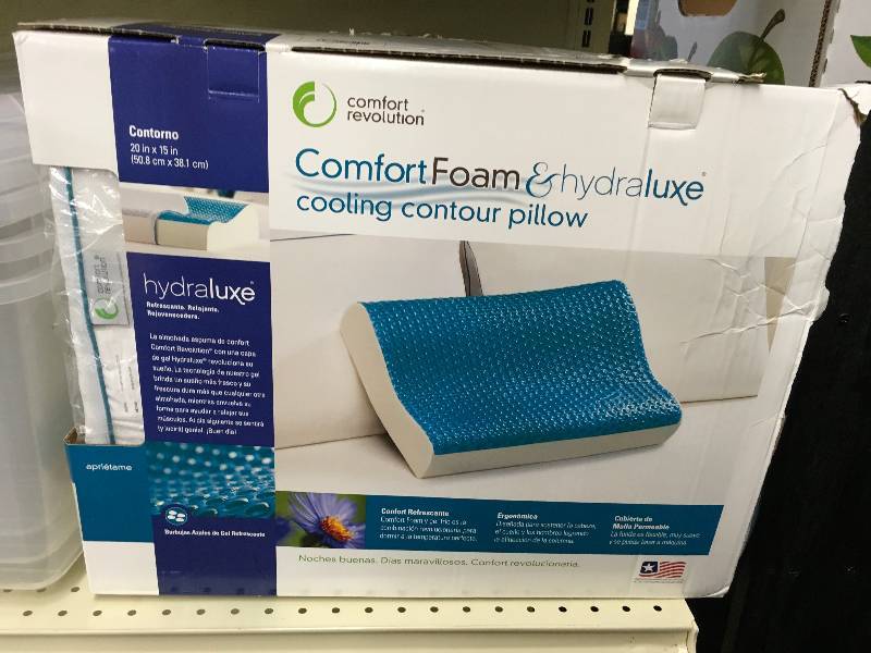 Comfort Revolution Contorno Cooling Pillow March Overstock And