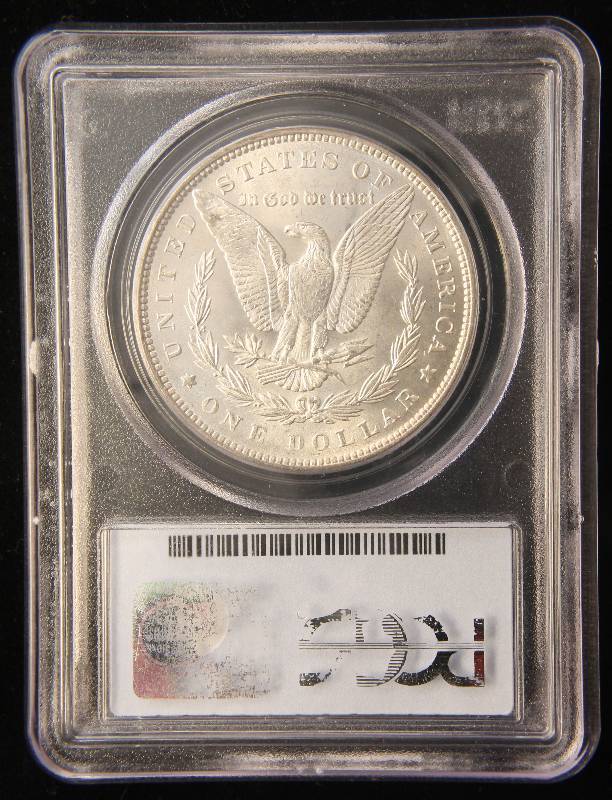1889 MORGAN SILVER DOLLAR MS64 PCGS